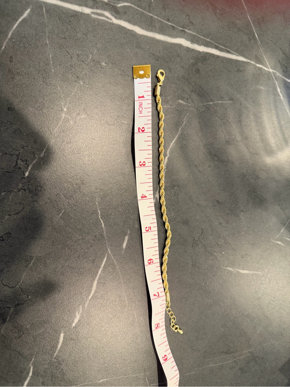 Gold Rope Style Bracelet - Picture 2 of 4